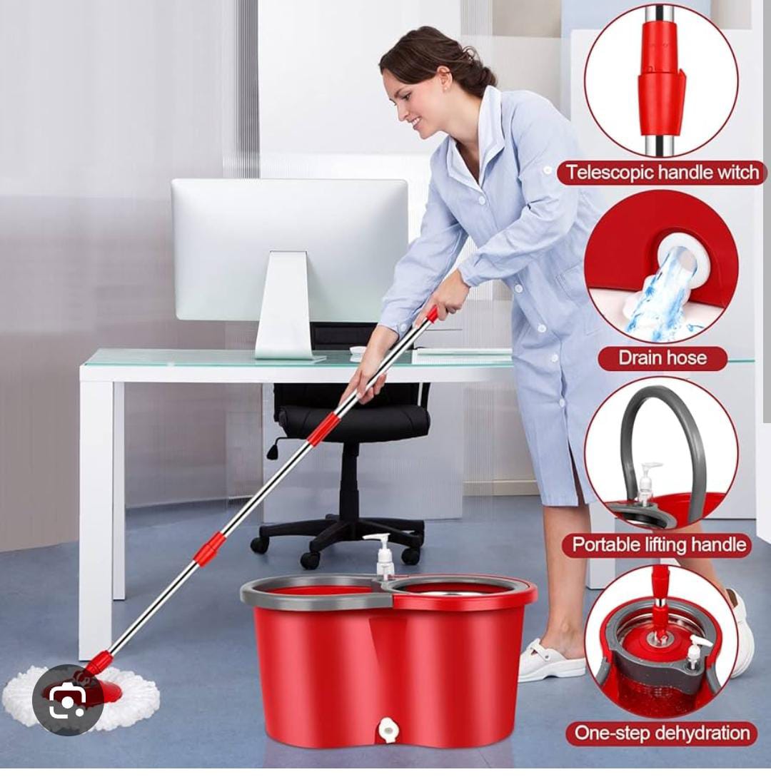 Mopa Con Balde Centrifugado