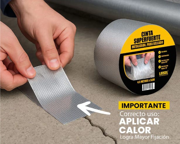 🔧 Cinta Superfuerte Metalizada para Sellado